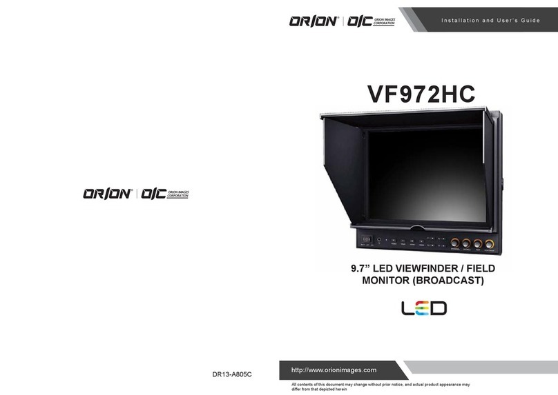 ORION Images VF972HC User manual