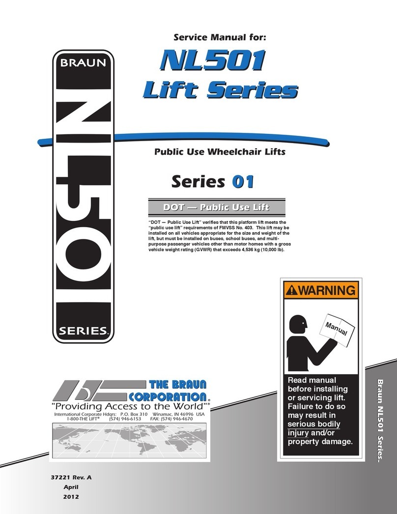 Braun NL501 Series Service manual