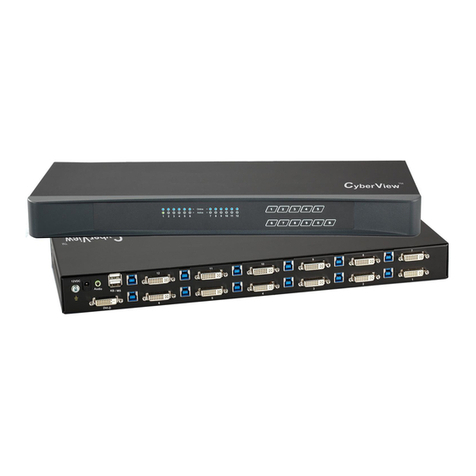 CyberView DVI-D KVM Kit user manual