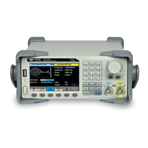Teledyne T3AFG Series user manual