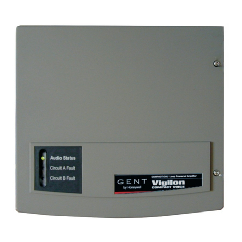 Honeywell GENT COMPACT-DAU User manual Honeywell GENT COMPACT-DAU User manual