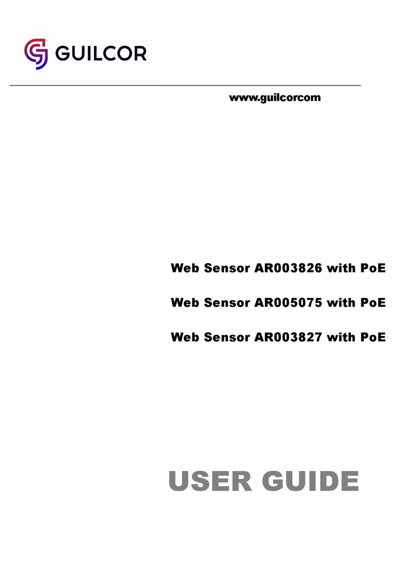 GUILCOR AR003826 user guide