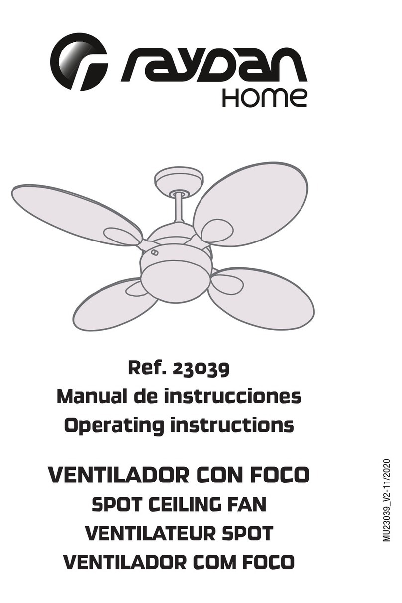 Raydan Home 23039 operating instructions