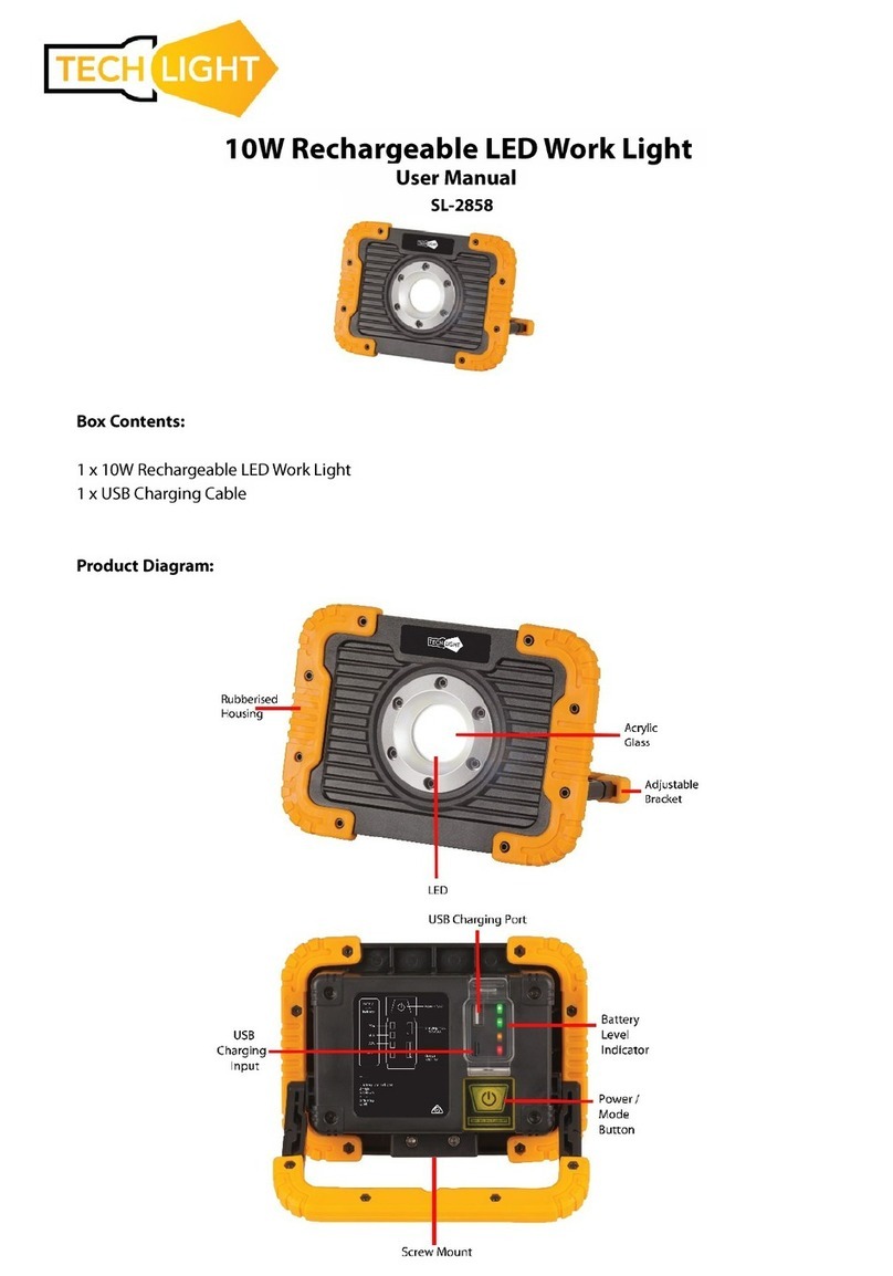 TECH LIGHT SL-2858 user manual