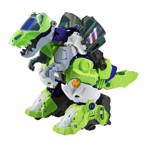 V-tech SWITCH & GO DINOS Overseer the T-Rex Assembly Instructions