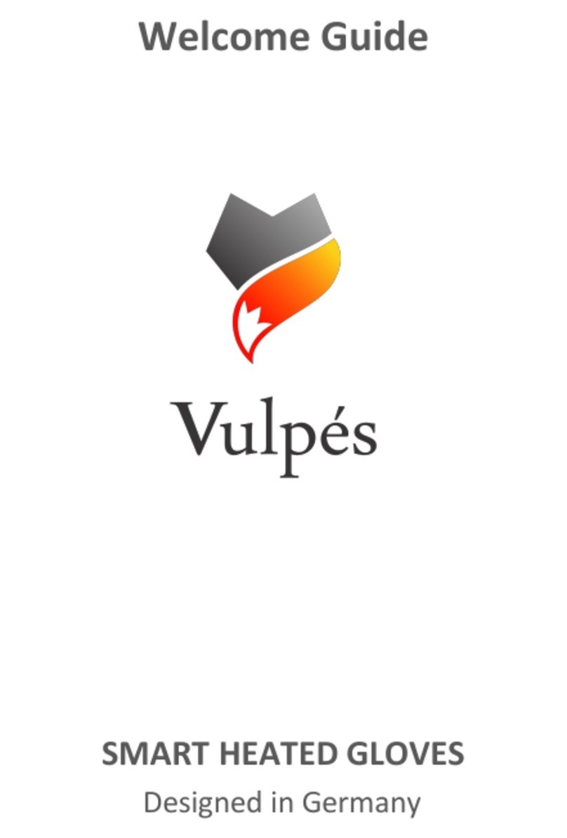 Vulpes Electronics Moontouch Operating and safety instructions