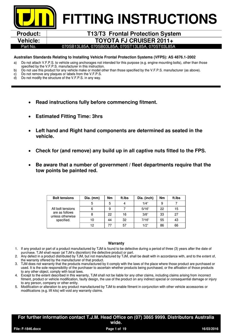 TJM T13 User manual