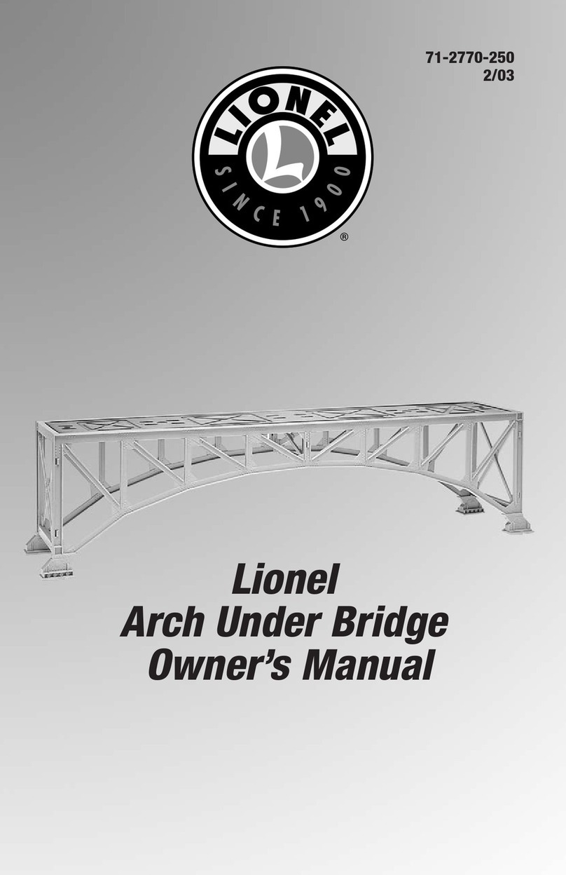 Lionel Arch Under Bridge 71-2770-250 owner's manual