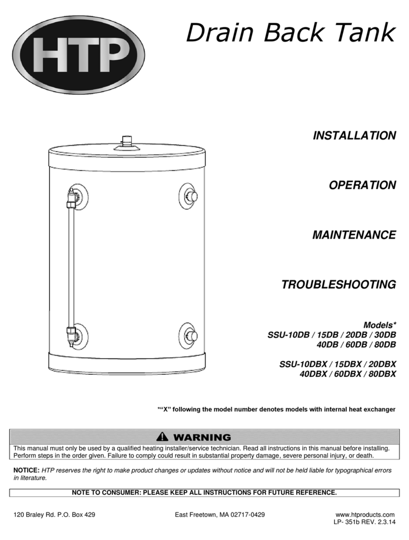 HTP SSU-10DB Operating instructions