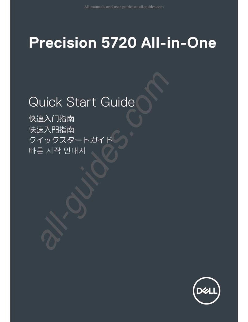 Dell Inspiron 5720 User manual