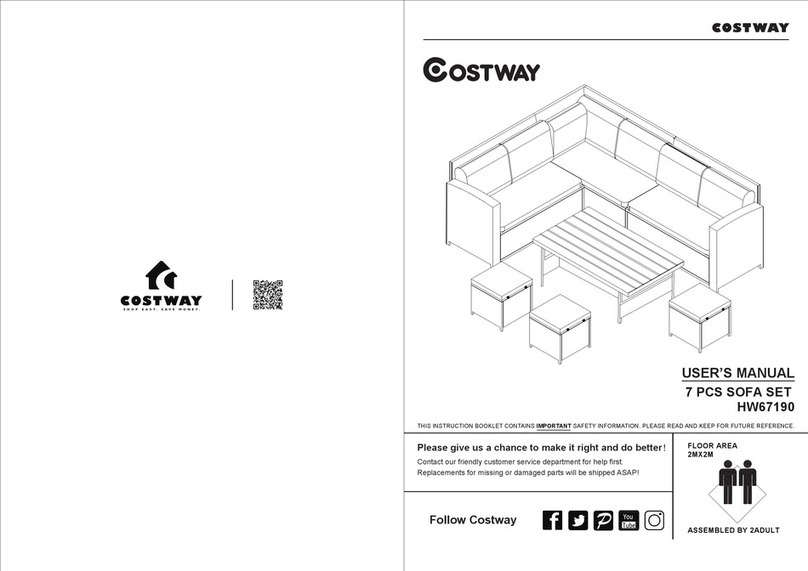 Costway HW67190 User manual Costway HW67190 User manual