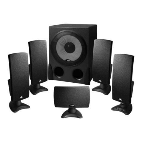 Cyber Acoustics CA-5001 User manual