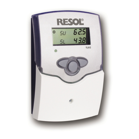 Resol TLR2 User manual
