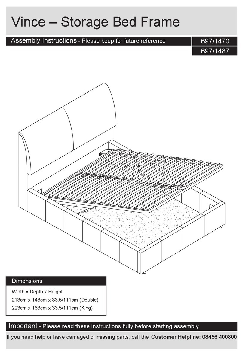 Argos Vince 697/1470 Assembly instructions Argos Vince 697/1470 Assembly instructions