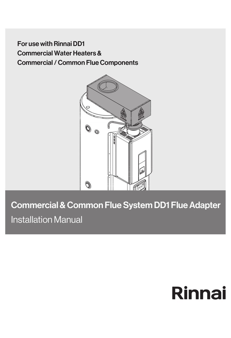 Rinnai DD1 User manual