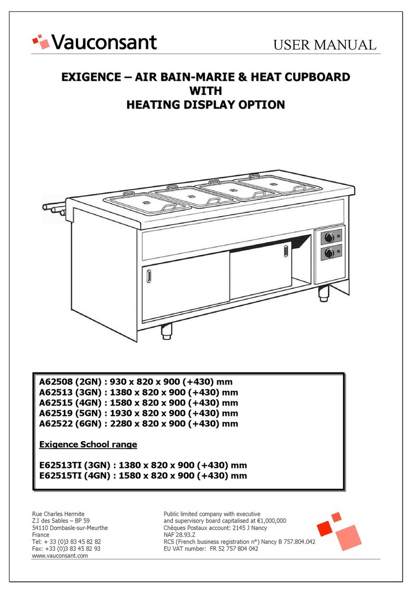 Vauconsant A62508 user manual