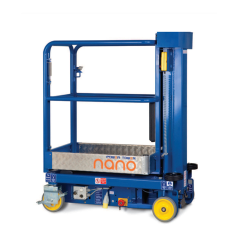 JLG Power Towers Nano Operating instructions