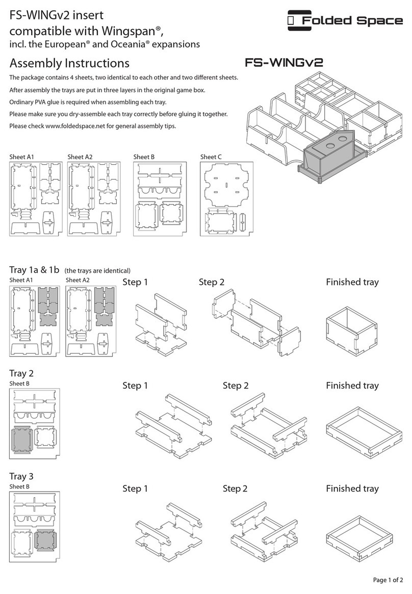 Folded Space FS-WINGv2 Assembly instructions