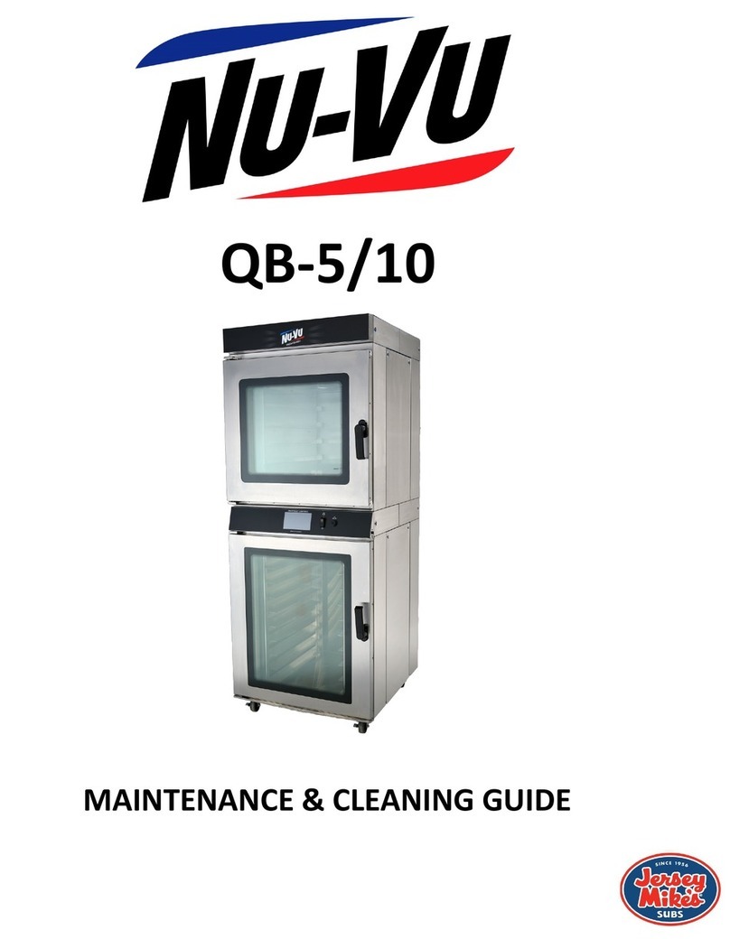 NUVU QB-5 User maintenance and cleaning guide