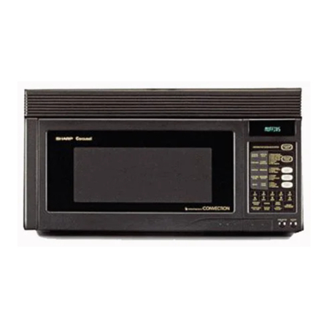Sharp Carousel R-1850A User manual