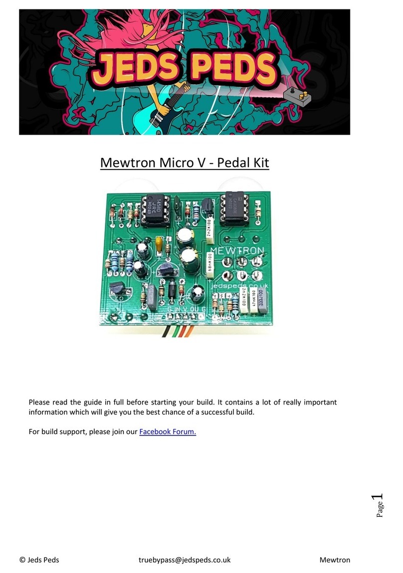 Jeds Peds Mewtron Micro V manual