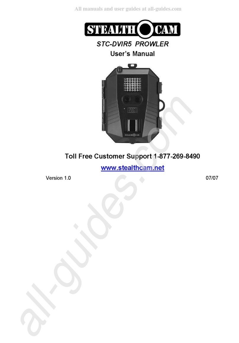 Stealth Cam STC-DVIR5 PROWLER user manual