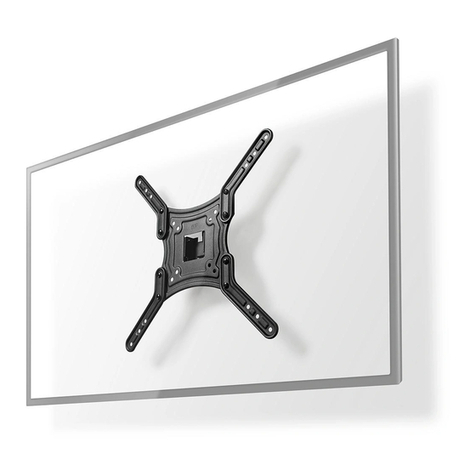 nedis TVWM1330BK quick start guide