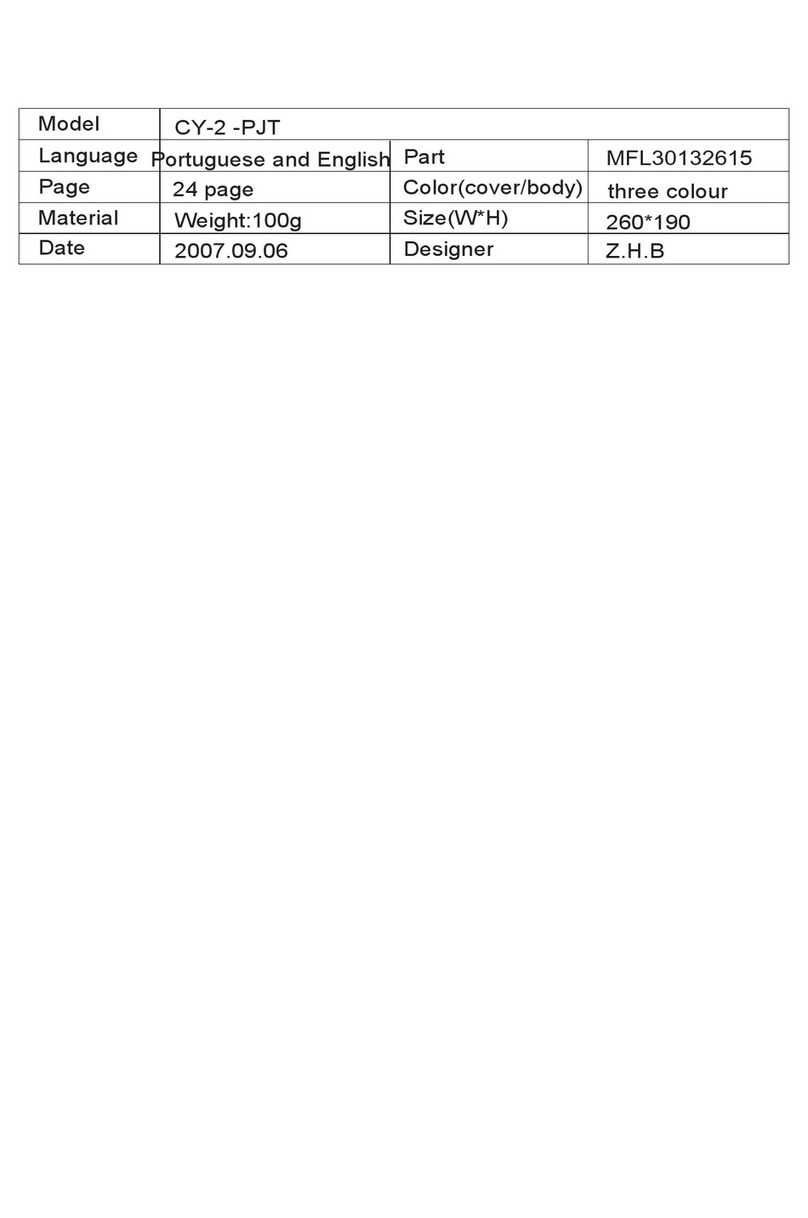 LG V-C77-H Series User manual