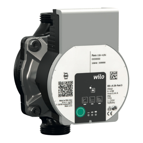 emmeti WILO-PARA P2 ITM 200 Installation and use manual