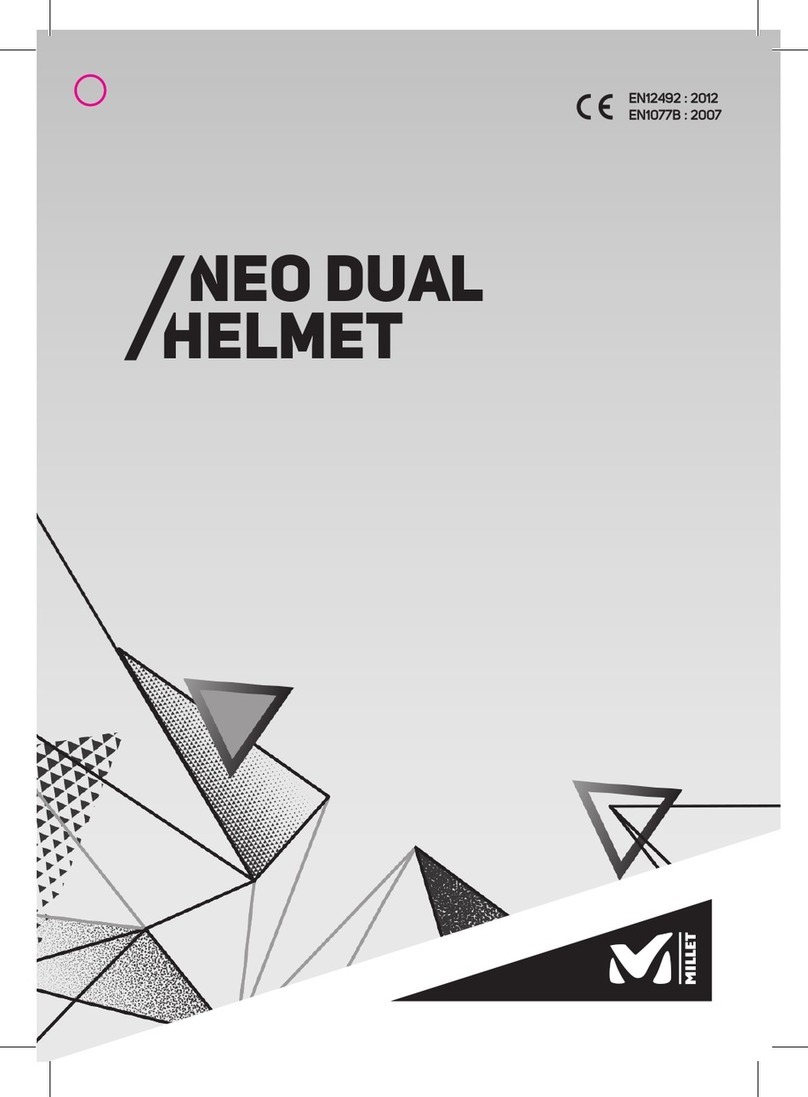MILLET neo dual helmet User manual