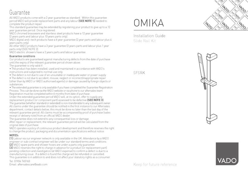 VADO OMIKA SFSRK User manual