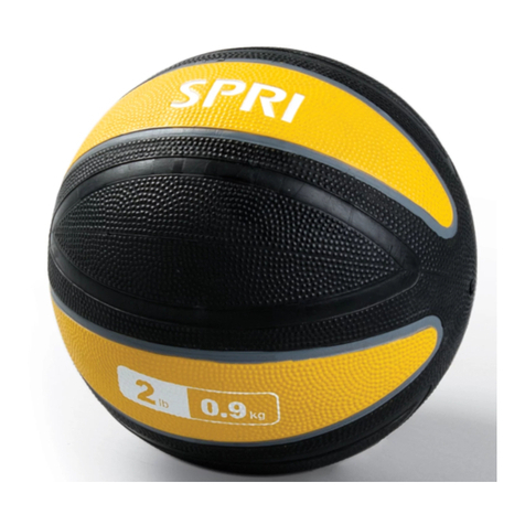 SPRI XERBALL MEDICINE BALL User manual