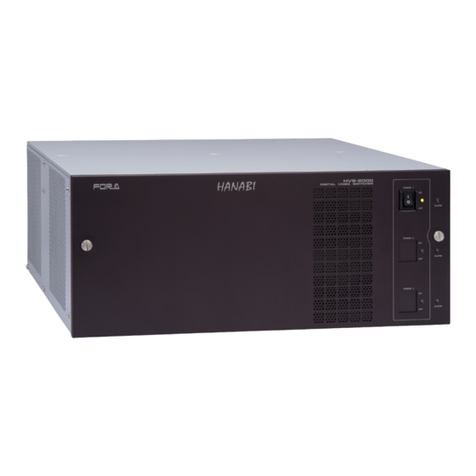 FOR-A HVS-2000-2SI installation guide