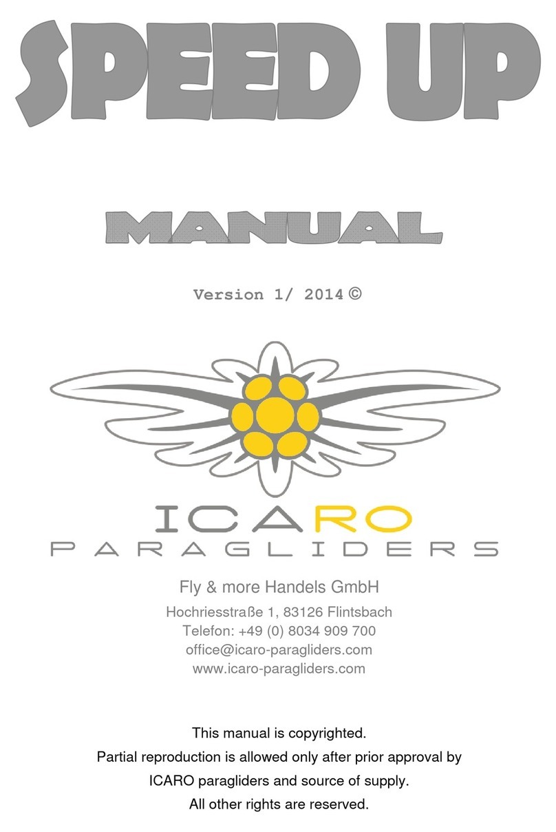 ICARO paragliders SPEEDUP manual