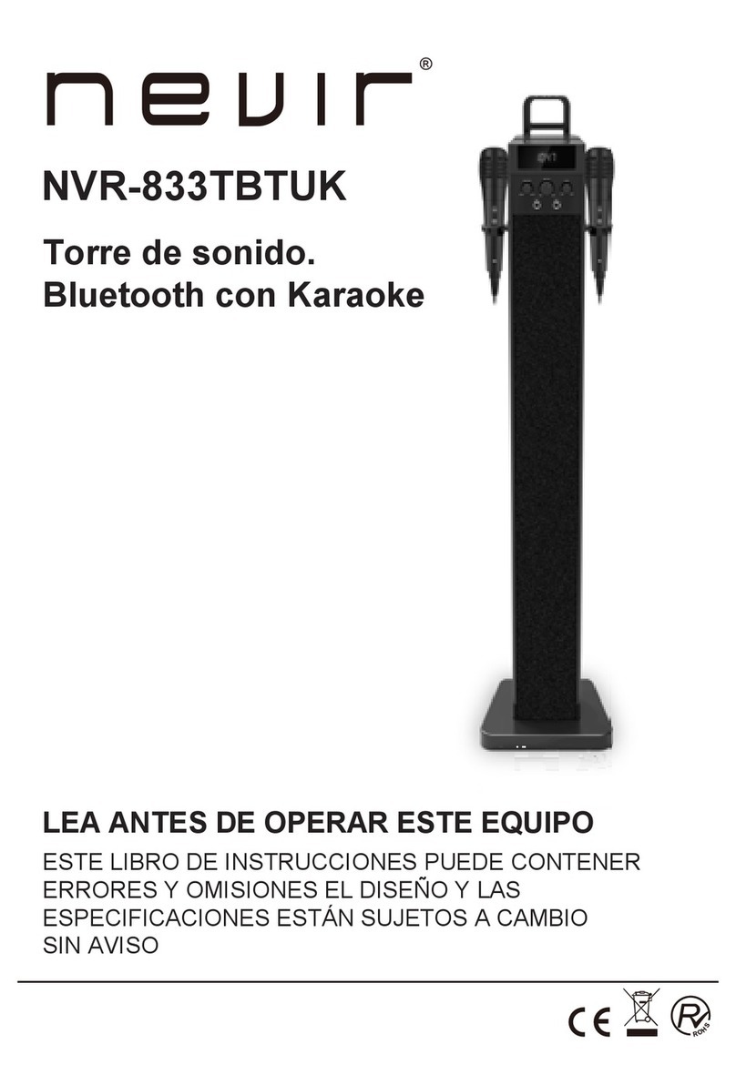 Nevir NVR-833TBTUK manual Nevir NVR-833TBTUK manual