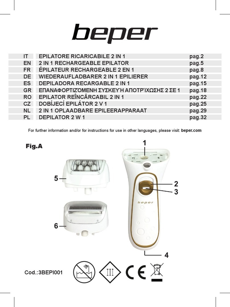Beper 3BEPI001 manual