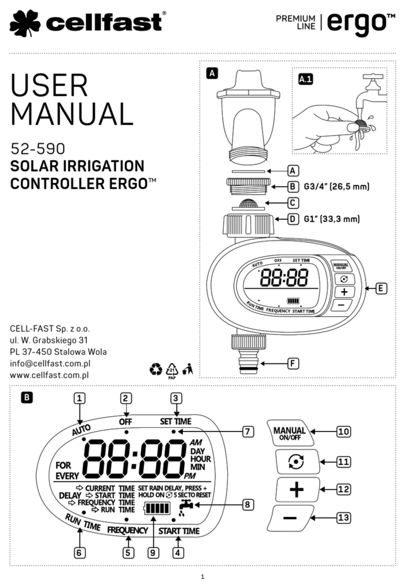 Cellfast ergo 52-590 user manual