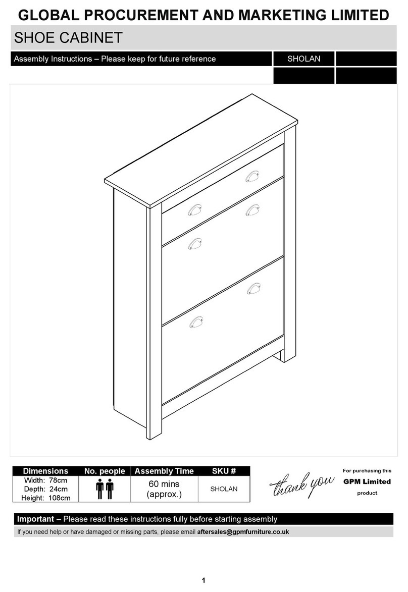 GPM SHOLAN Assembly instructions