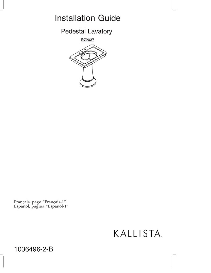 Kallista Tuxedo P72037 installation guide