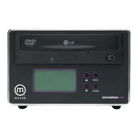 Muzak ENCOMPASS CM1 quick start guide