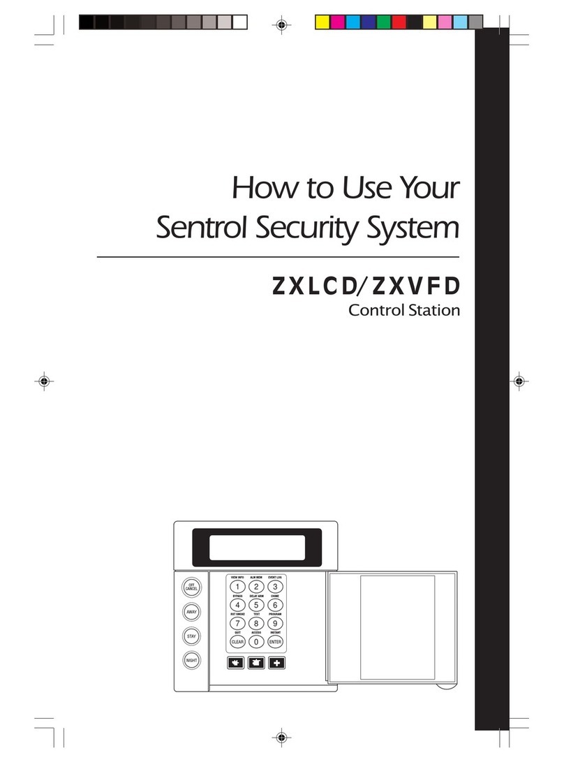 Sentrol ZXLCDL manual