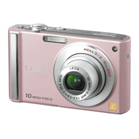 Panasonic DMC FS20P - Lumix Digital Camera User manual