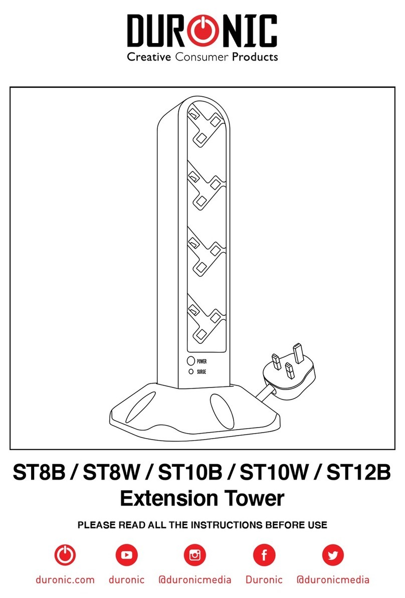 Duronic ST8B quick start guide