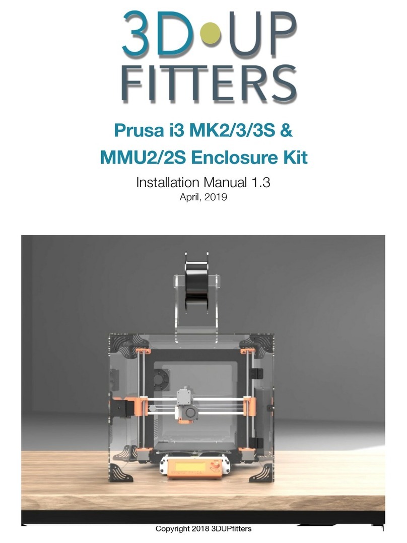 3D Upfitters Prusa i3 MK2 installation manual 3D Upfitters Prusa i3 MK2 installation manual