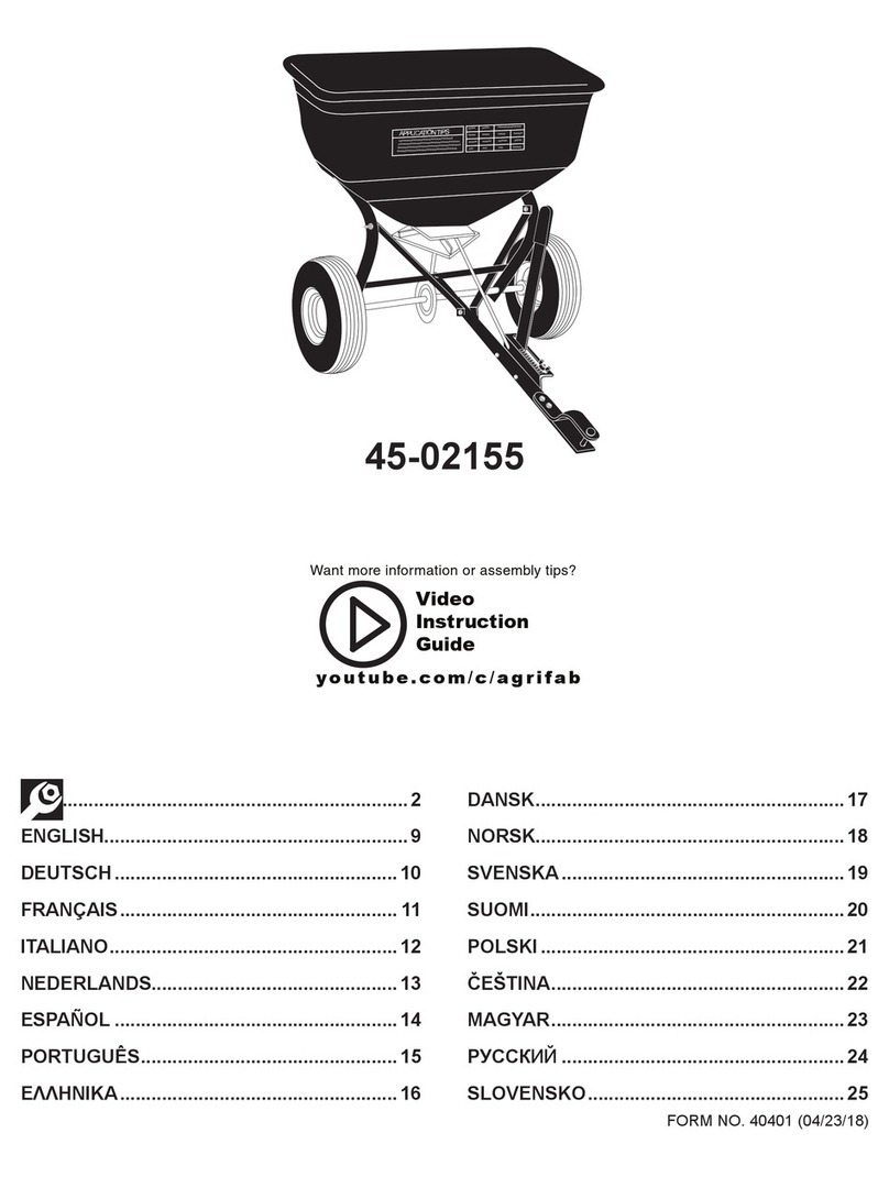 Agri-Fab 45-02155 manual