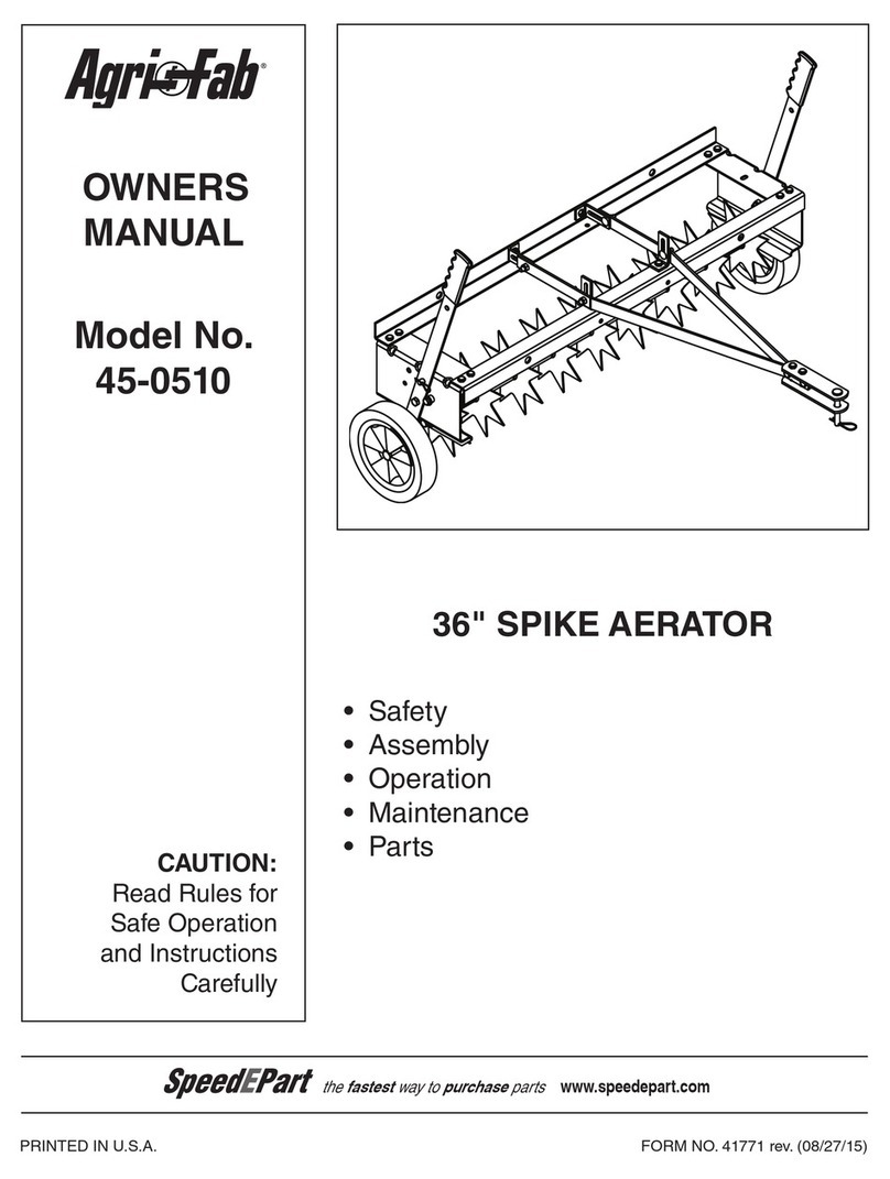 Agri-Fab 45-0510 owner's manual