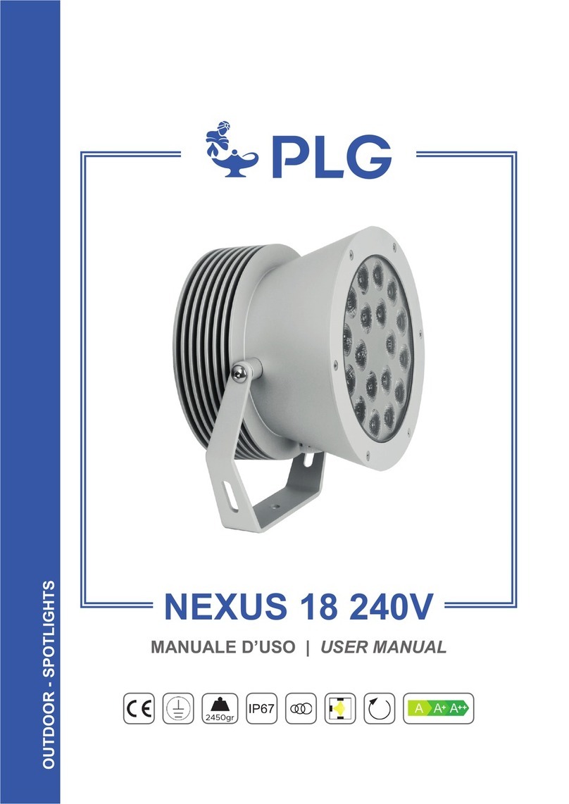 PLG NEXUS 18 240V User manual