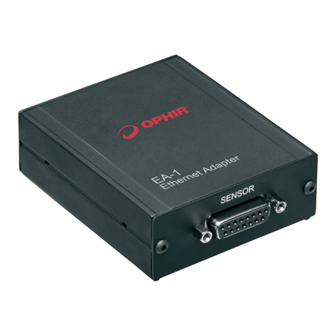 Newport OPHIR EA-1 user manual