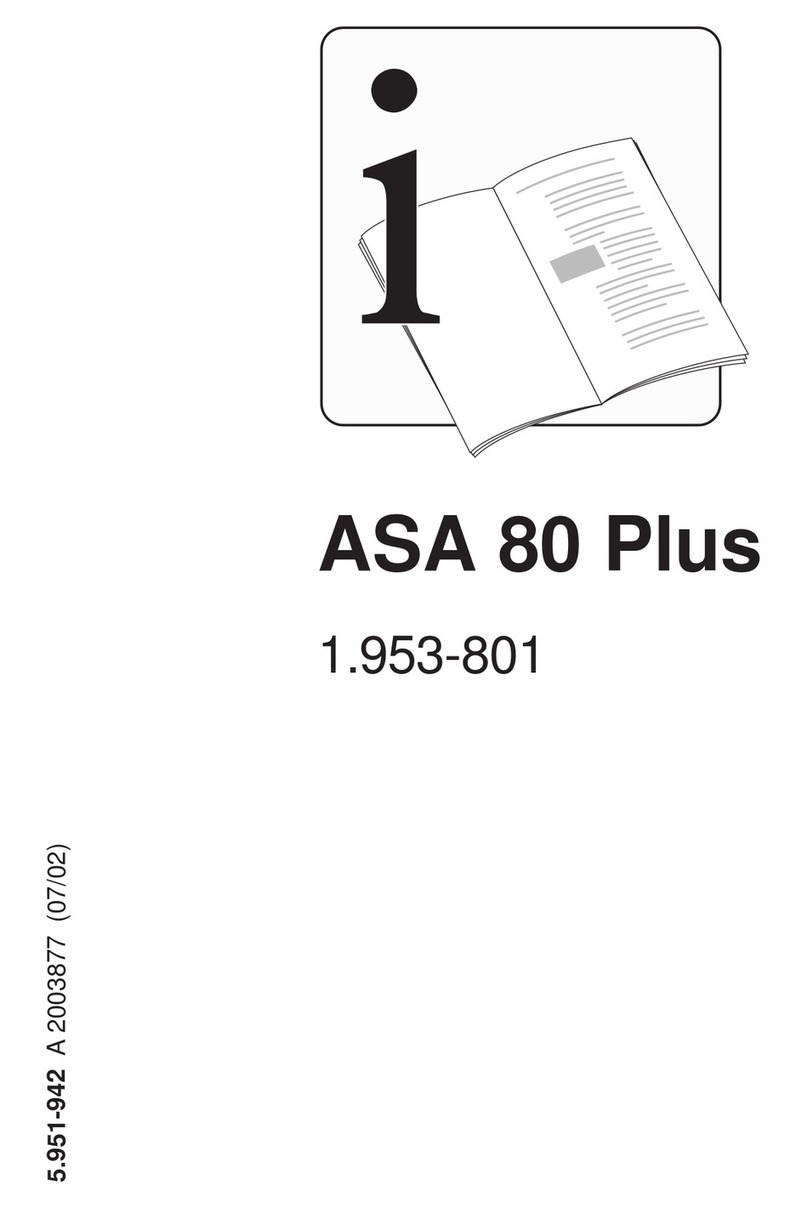 Kärcher ASA 80 Plus User manual