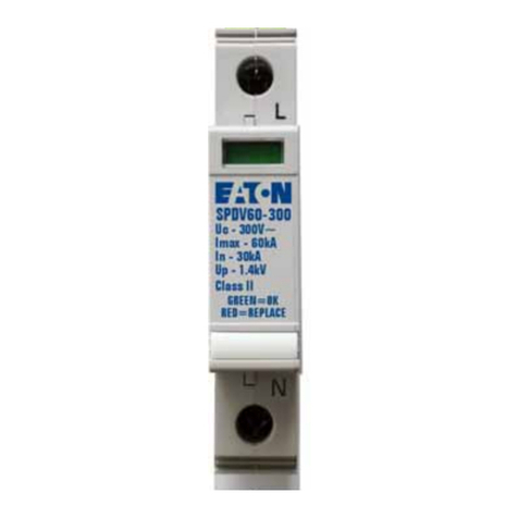 Eaton SPDV60-300 User manual